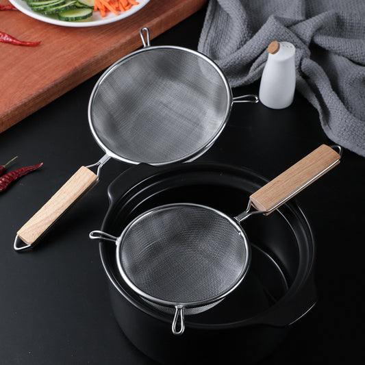 Stainless steel double ear colander
