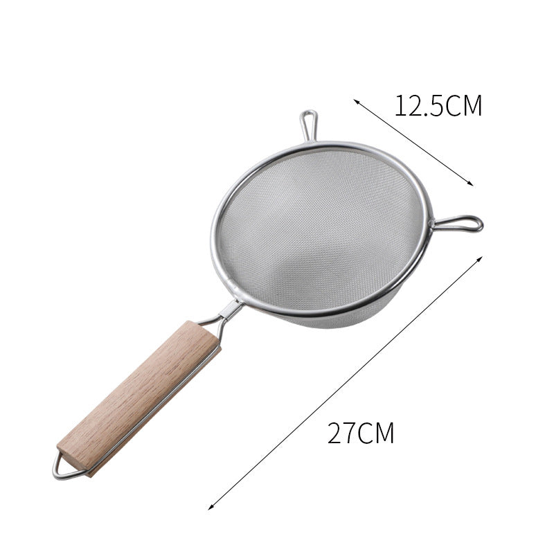 Stainless steel double ear colander