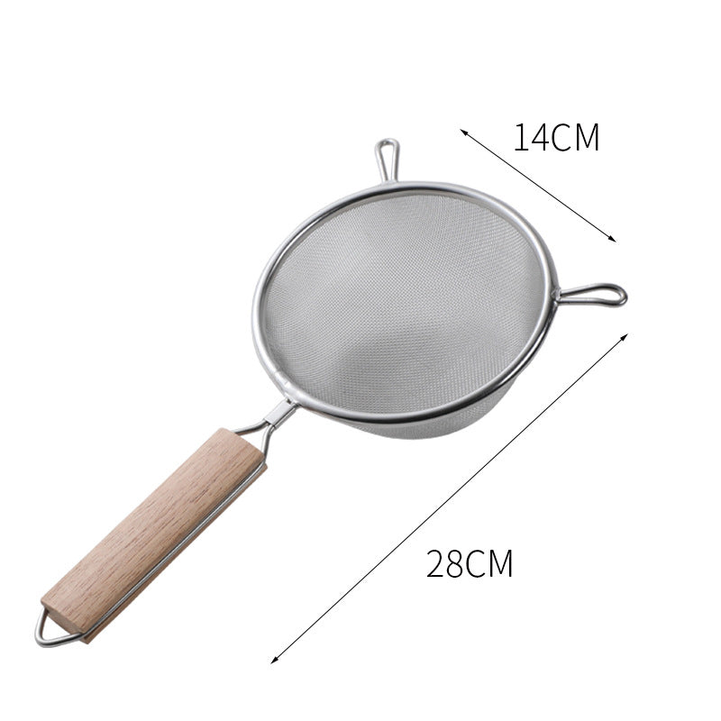 Stainless steel double ear colander