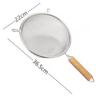 Stainless steel double ear colander