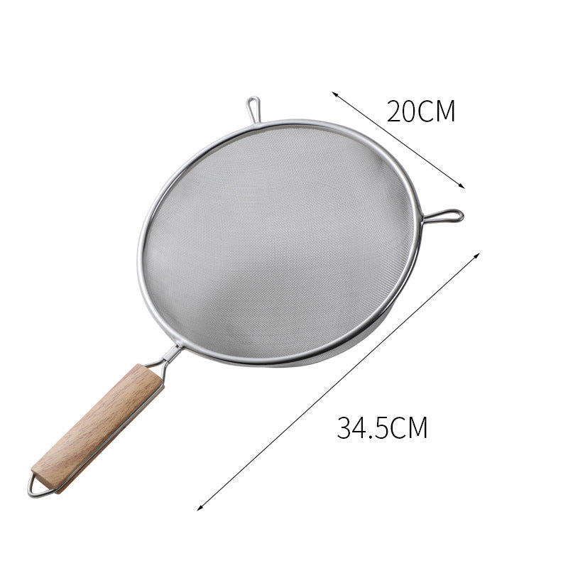 Stainless steel double ear colander